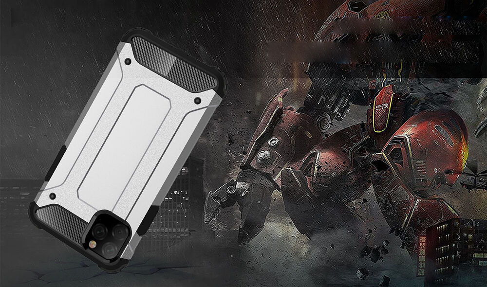 Odolný Armor kryt pre iPhone 11 Pro Max – námornícky modrý