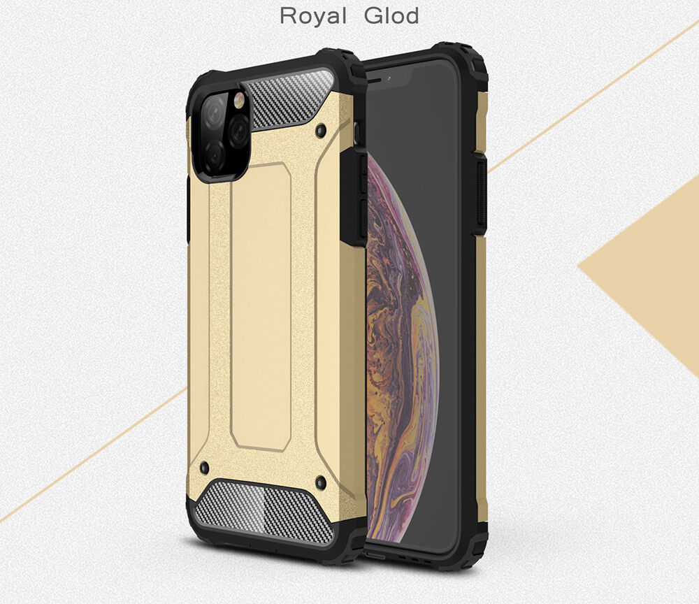 Odolný Armor kryt pre iPhone 11 Pro Max – námornícky modrý