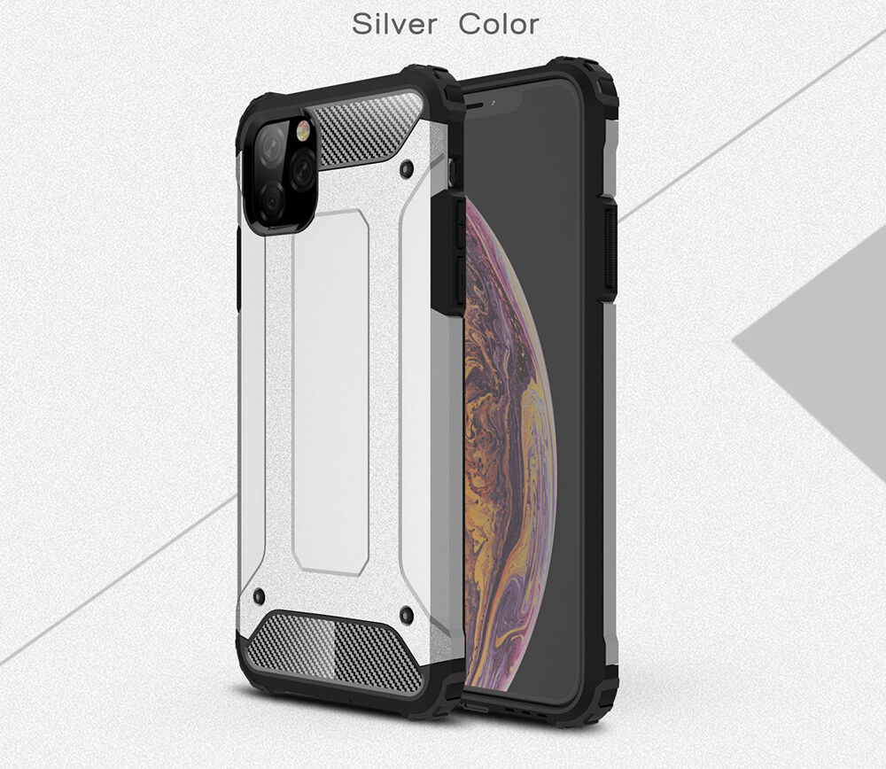 Odolný Armor kryt pre iPhone 11 Pro Max – námornícky modrý