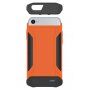 Odolný ochranný kryt s externou batériou 4000 mAh pre iPhone 6/6S/7/8 – oranžový