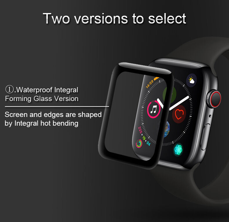 IMAK tvrdené 3D sklo s plastovým okrajom pre Apple Watch 40mm