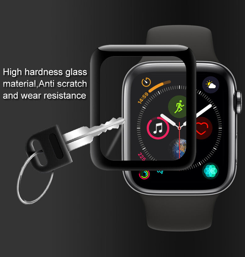 IMAK tvrdené 3D sklo s plastovým okrajom pre Apple Watch 40mm