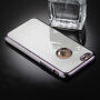 Obal na iPhone 6 / 6S s&nbsp;360° ochranou a&nbsp;lesklými hranami – chráni prednú aj zadnú stranu – sivý
