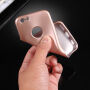 Plastový obal na iPhone 6 Plus/6S Plus s&nbsp;360° ochranou – chráni prednú aj zadnú stranu – ružovo-zlatý (Rose Gold)