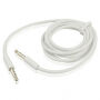 Prepájací kábel AUX - jack 3,5mm pre iPhone / iPad / iPod - 1m - biely