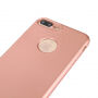 Silikónový obal na iPhone 8 Plus/7 Plus s&nbsp;360° ochranou – chráni prednú aj zadnú stranu – ružovo-zlatý (Rose Gold)