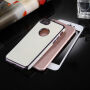Obal na iPhone 8 / 7 s&nbsp;360° ochranou a&nbsp;lesklými hranami – chráni prednú aj zadnú stranu – sivý