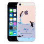 Kryt na iPhone 5 / 5S / SE (2016) – výtvarné spracovanie – tučniaky