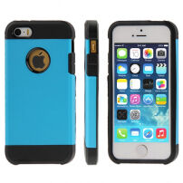 Superodolný „Armor“ kryt pre iPhone 5 / 5S / SE (2016) – modrý