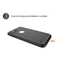 Vodotesné puzdro na potápanie do hĺbky 3&nbsp;m pre iPhone 8 Plus/7 Plus – čierne