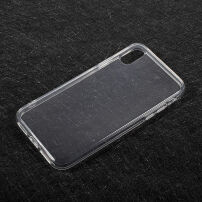 Tenký polopriehľadný kryt na iPhone XS / iPhone X – priehľadný
