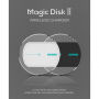NILLKIN bezdrôtová nabíjačka / nabíjacia podložka Qi Magic Disk II pre Apple iPhone – biela