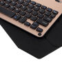Bezdrôtová Bluetooth klávesnica a&nbsp;kryt pre Apple iPad Pro 10,5" (2017) – zlatá