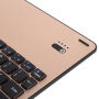 Bezdrôtová Bluetooth klávesnica a&nbsp;kryt pre Apple iPad Pro 10,5" (2017) – zlatá