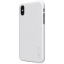 NILLKIN zadný kryt s&nbsp;ochranou displeja pre Apple iPhone XS / iPhone X – biela