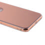 Zrkadlový ochranný kryt pre iPhone XS / iPhone X – ružovo-zlatý