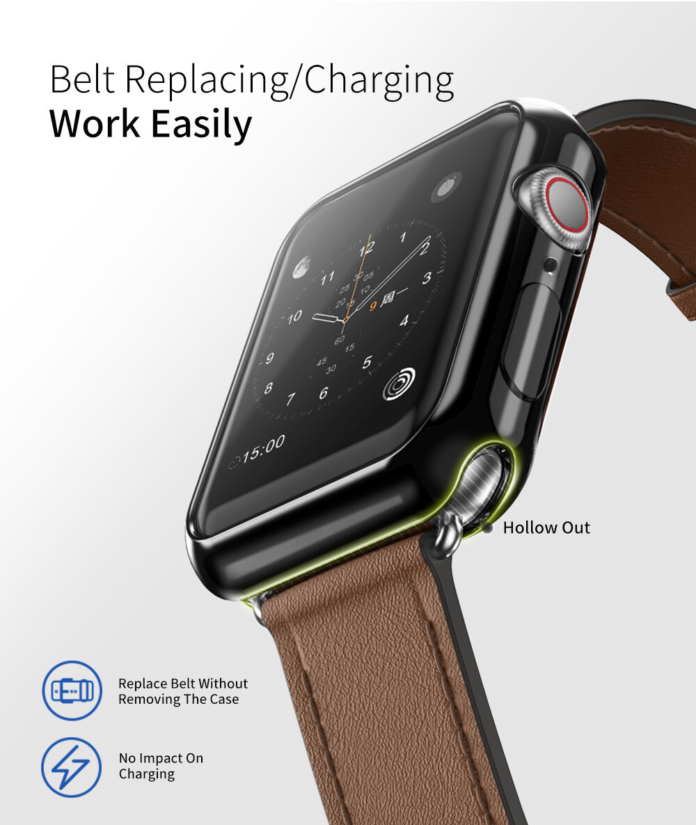 Dux Ducis ochranné púzdro pre Apple Watch 44mm - ružové