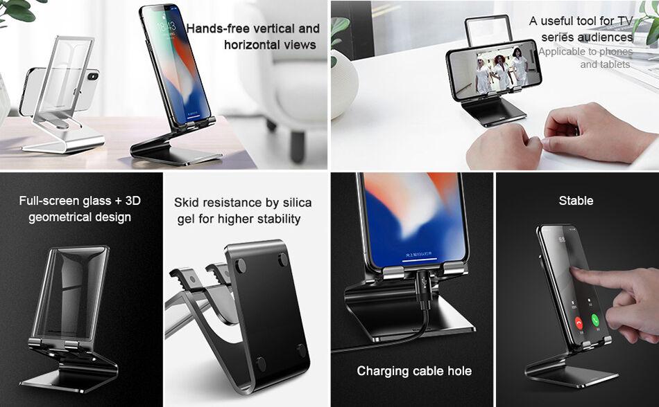 BASEUS elegantný stojanček pre iPhone – čierna