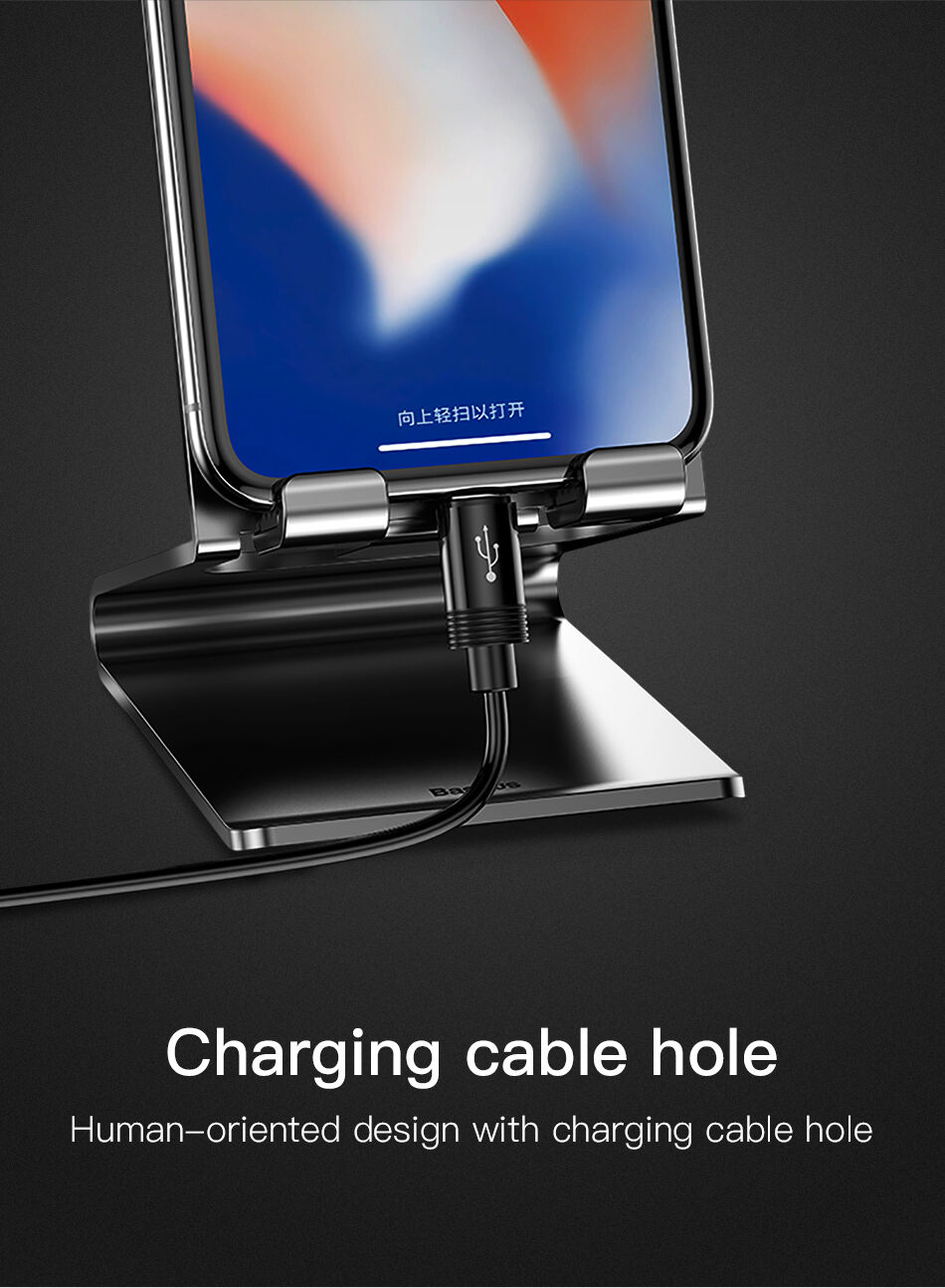 BASEUS elegantný stojanček pre iPhone – čierna