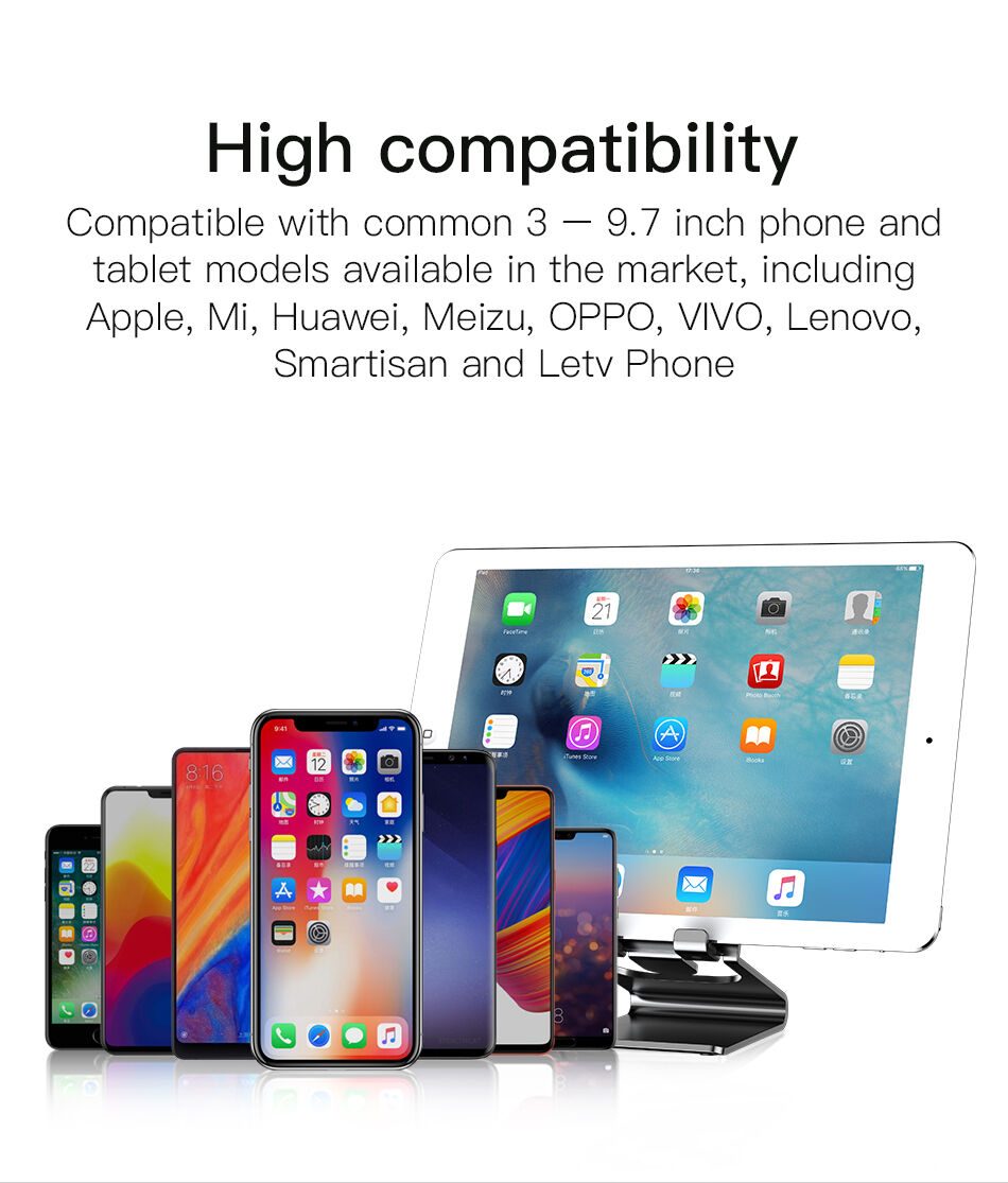 BASEUS elegantný stojanček pre iPhone – čierna