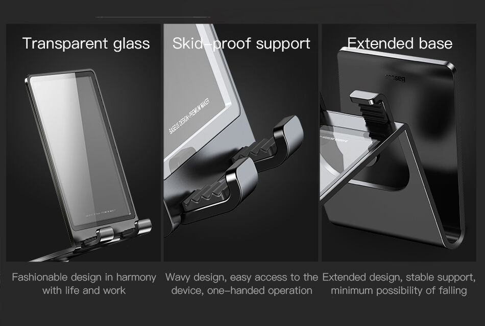 BASEUS elegantný stojanček pre iPhone – čierna