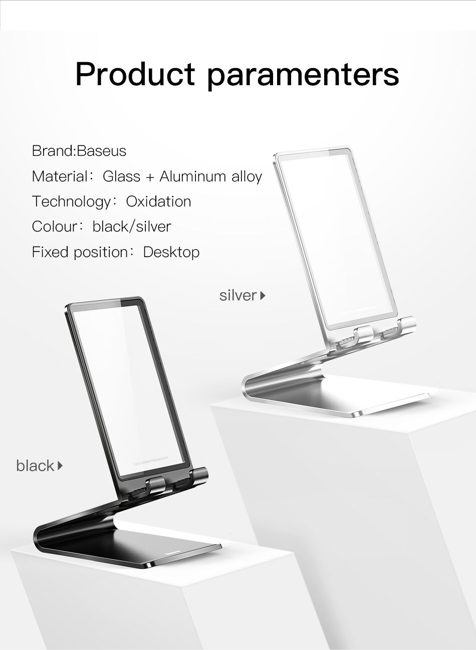 BASEUS elegantný stojanček pre iPhone – čierna