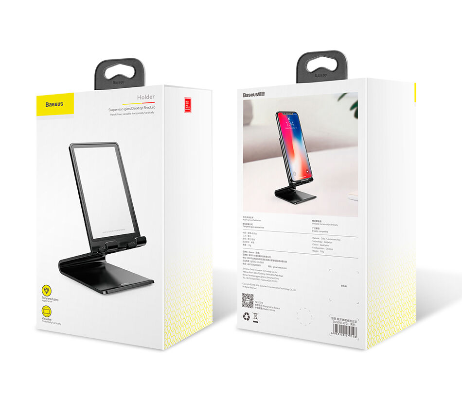 BASEUS elegantný stojanček pre iPhone – čierna BASEUS elegantný stojanček pre iPhone – čierna