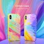 NILLKIN Ombre kryt pre iPhone XS Max – žltá