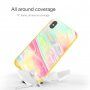 NILLKIN Ombre kryt pre iPhone XS Max – fialová