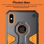 NILLKIN Defender II odolný kryt pre iPhone XS Max – zelená