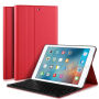Bezdrôtová Bluetooth klávesnica a&nbsp;kryt pre Apple iPad 9,7" (2017/2018) – červená