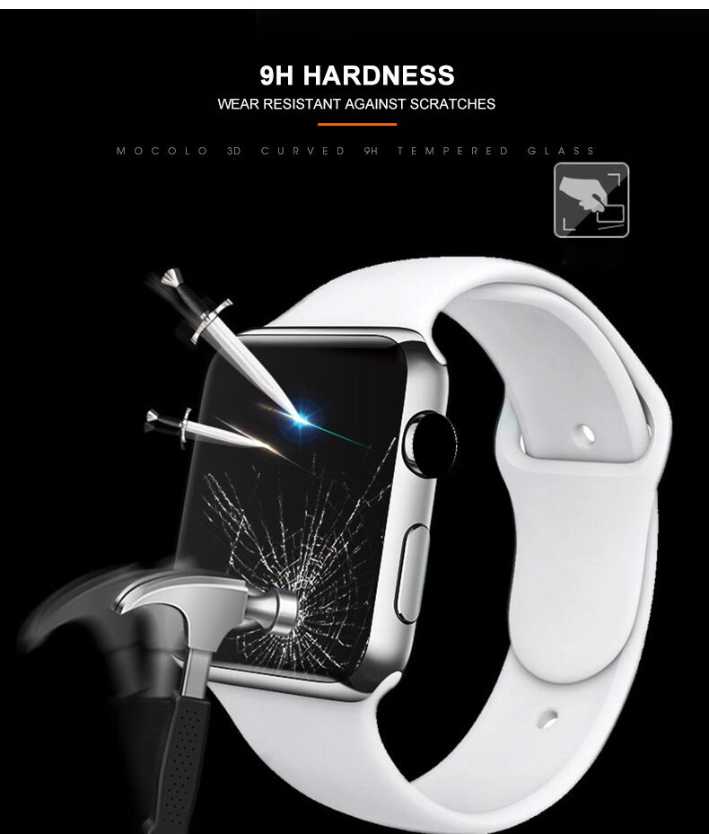 MOCOLO temperované 3D sklo pre Apple Watch 40mm