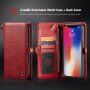 CASEME 2v1 odnímateľné puzdro pre iPhone XS Max – červená