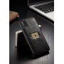 CASEME 2v1 odnímateľné puzdro pre iPhone XS Max – hnedá