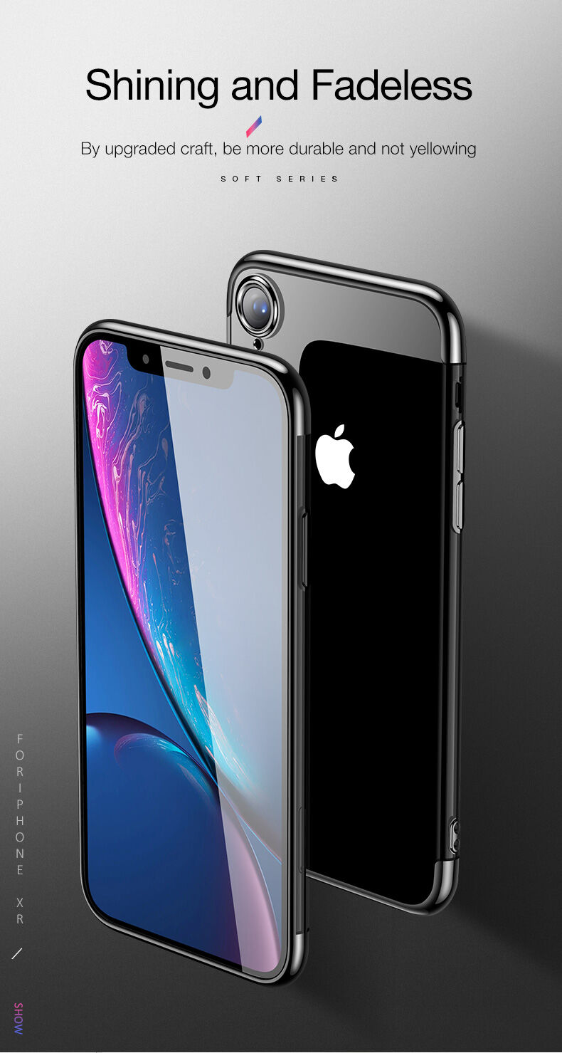 CAFELE kryt s ochranou fotoaparátu pre iPhone XR – čierna