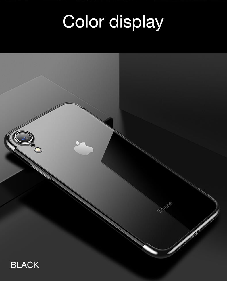 CAFELE kryt s ochranou fotoaparátu pre iPhone XR – čierna