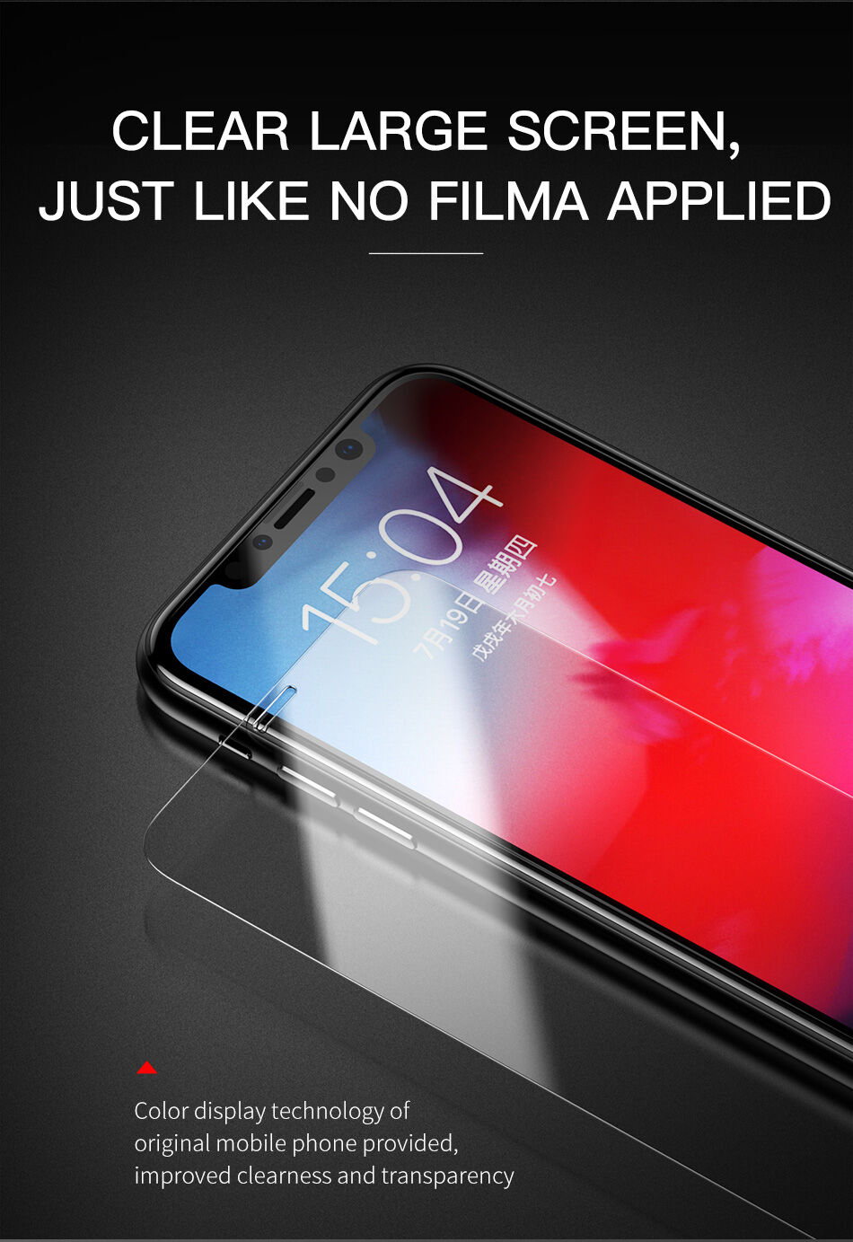 BASEUS tvrdené sklo na prednú aj zadnú stranu pre iPhone XS Max