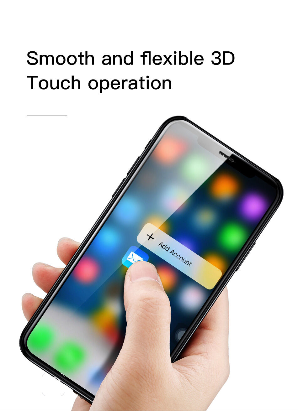 BASEUS tvrdené sklo na prednú aj zadnú stranu pre iPhone XS Max