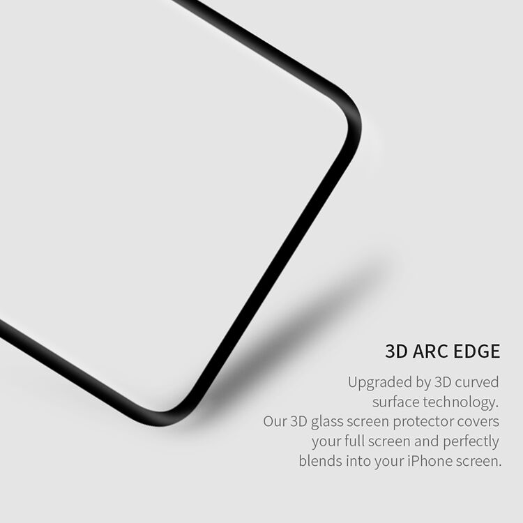 NILLKIN tvrdené 3D sklo pre iPhone XS Max / 11 Pro Max – čierne