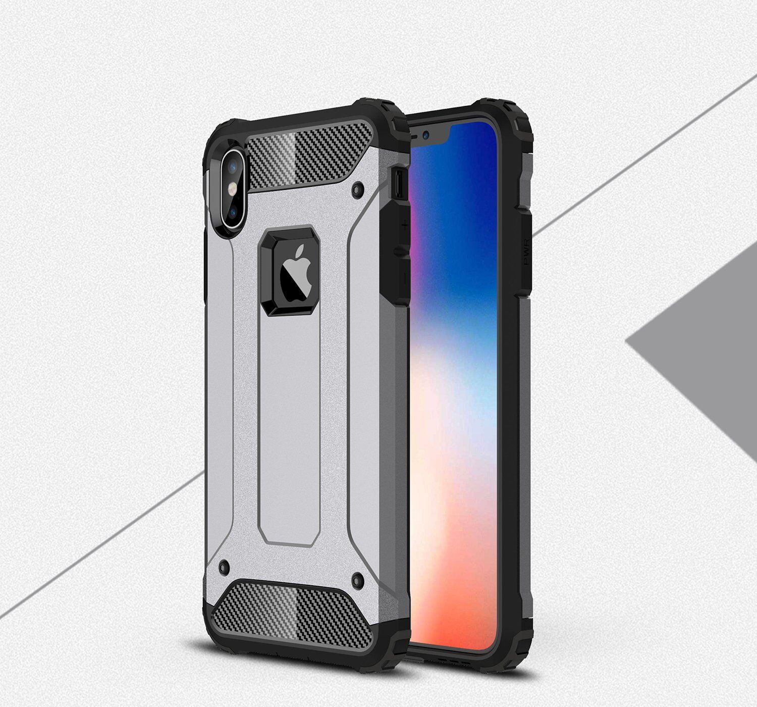 Superodolný „Armor“ kryt pre iPhone XS Max – zlatá