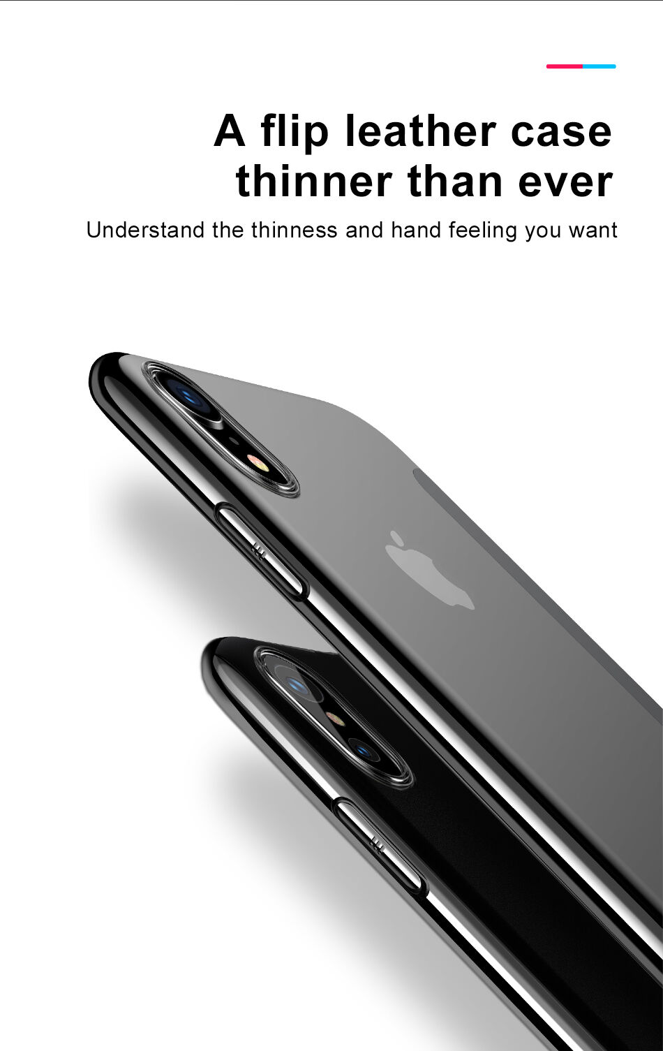 BASEUS flipové puzdro pre iPhone XR – čierna