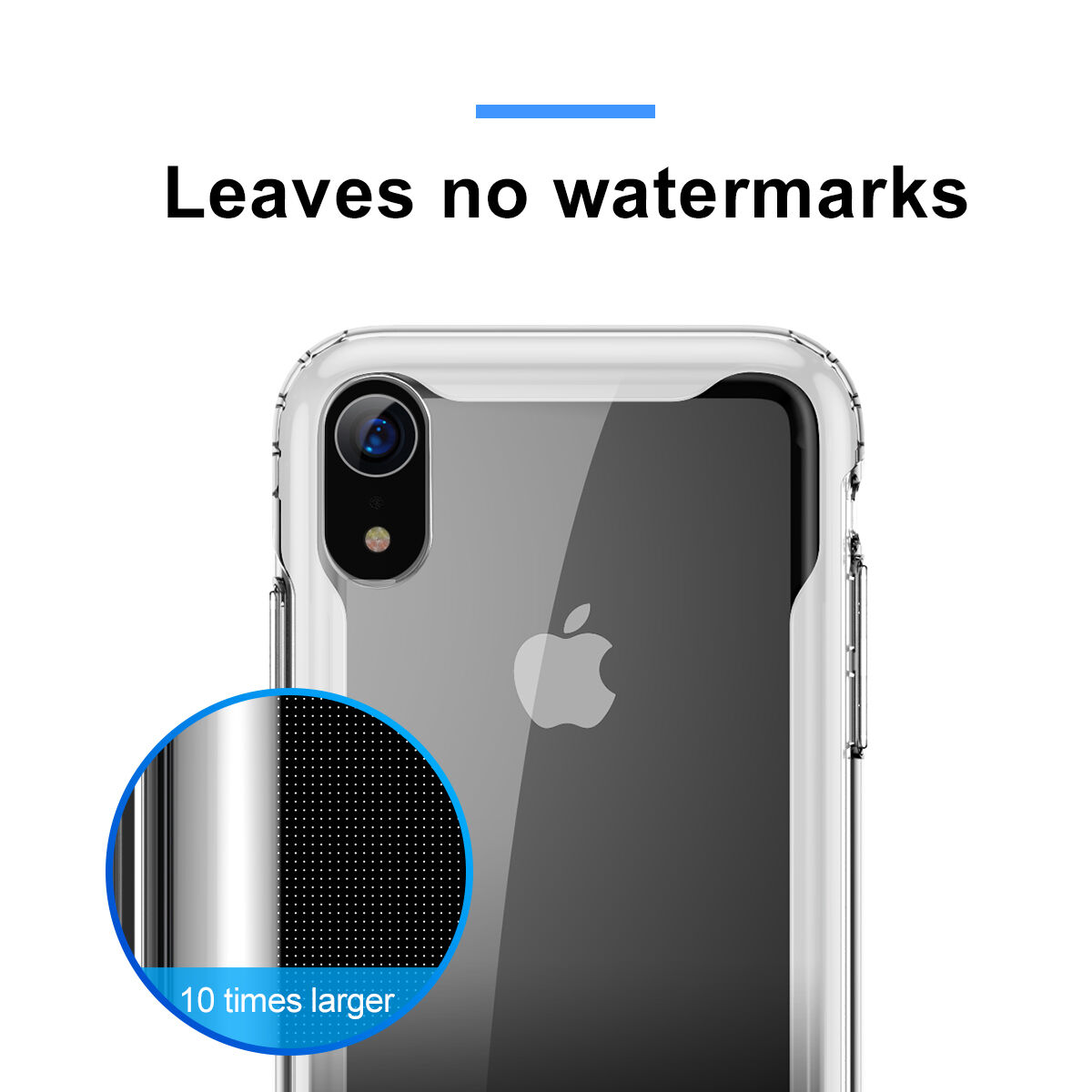 BASEUS Armor transparentný kryt s rámčekom pre iPhone XR – čierna