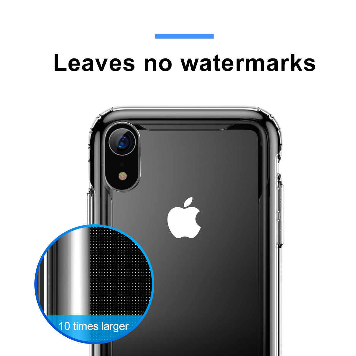 BASEUS Armor transparentný kryt s rámčekom pre iPhone XR – čierna