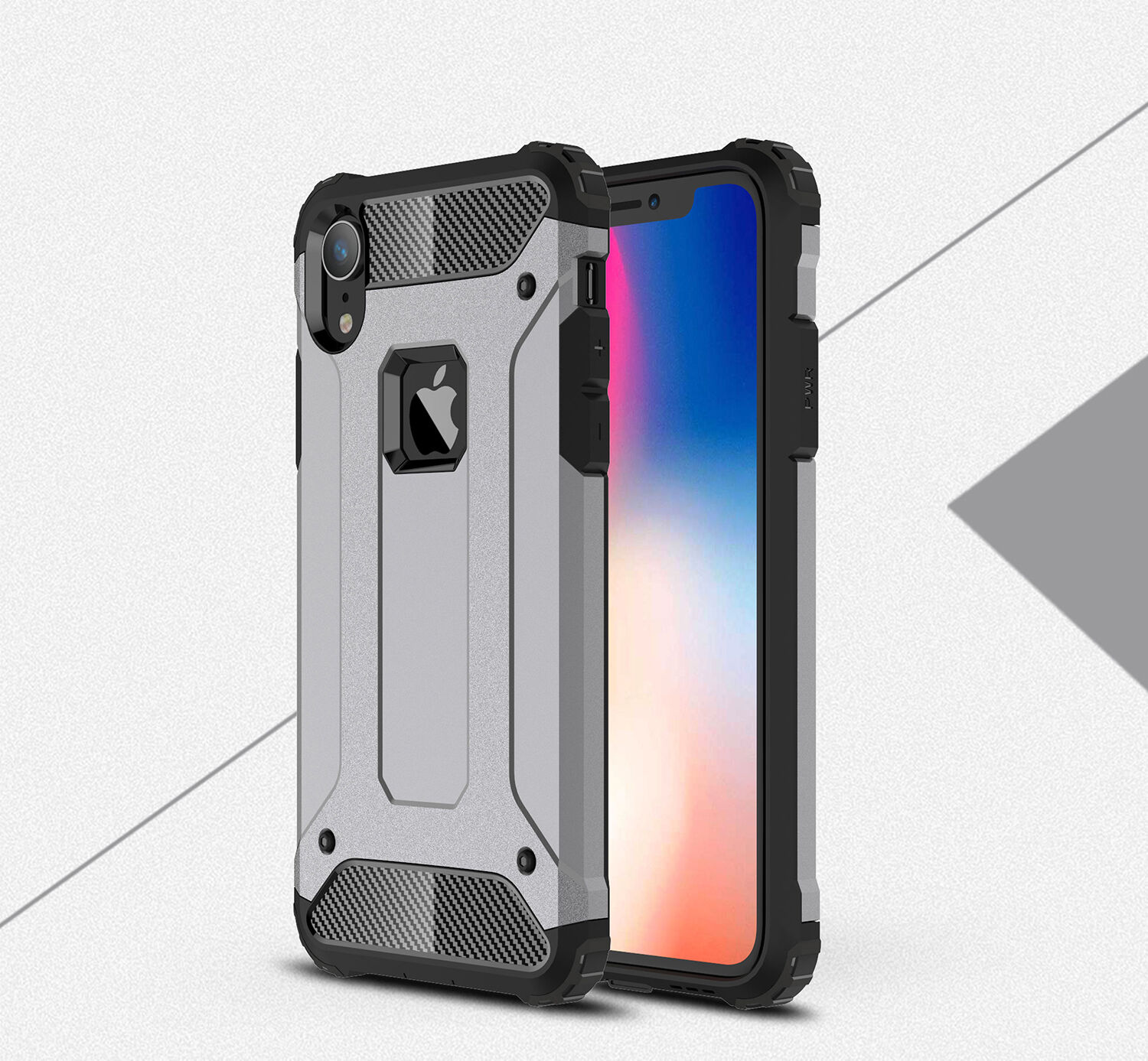 Superodolný „Armor“ kryt pre iPhone XR – modrá