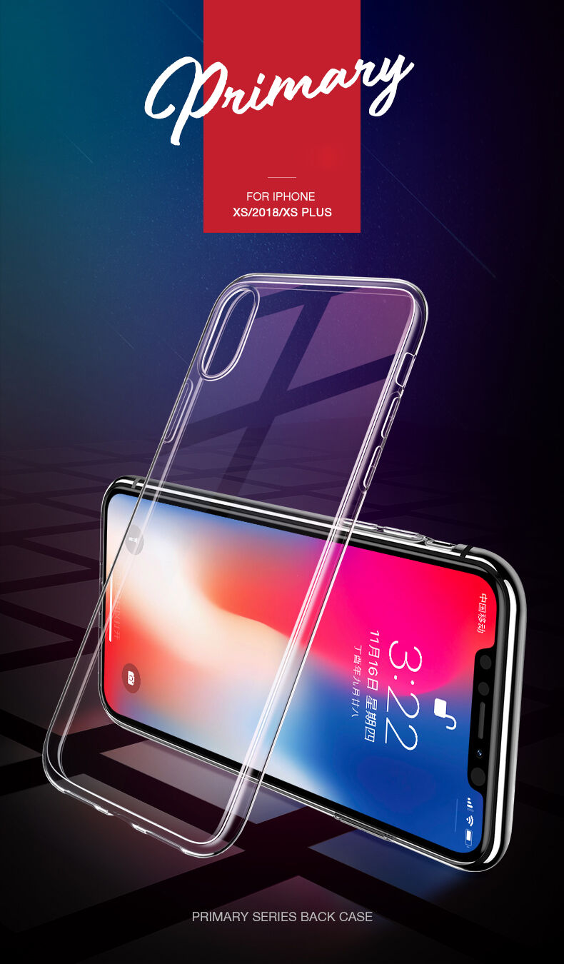 USAMS transparentný kryt pre iPhone XR