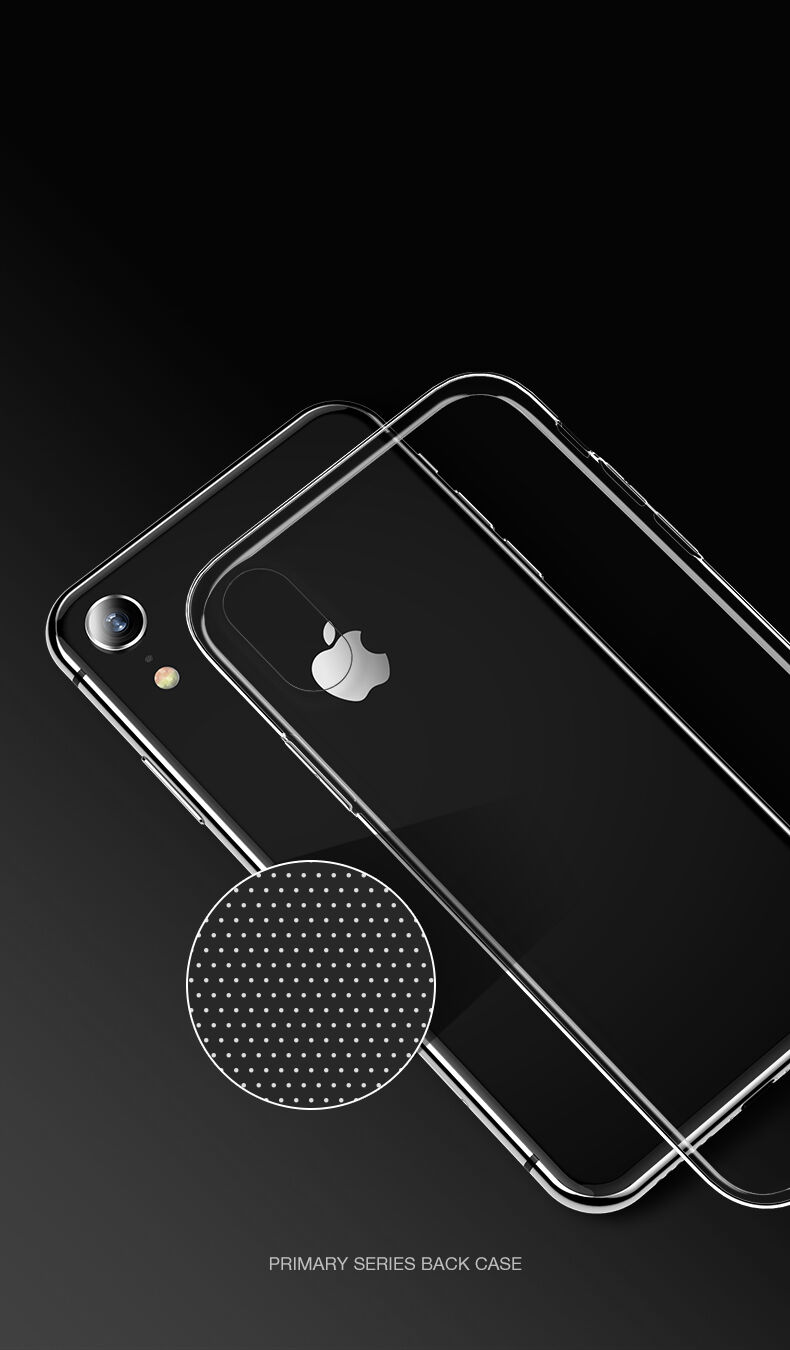 USAMS transparentný kryt pre iPhone XR