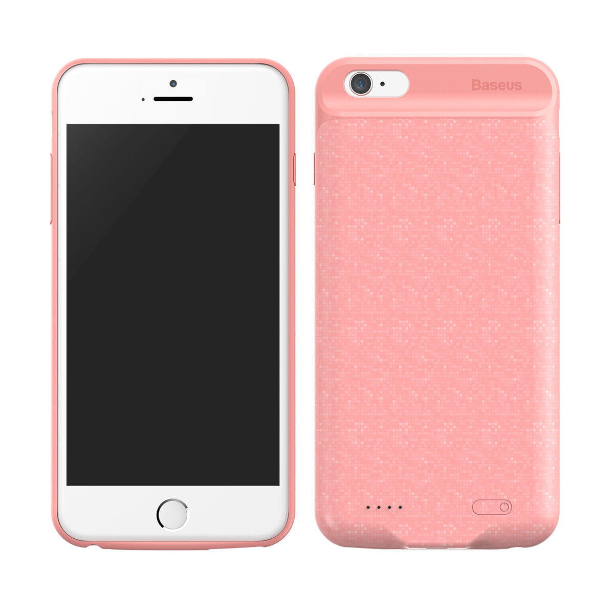 BASEUS kryt s batériou 7300 mAh pre 6 Plus/6S Plus – červený