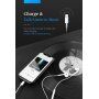 ROCK kryt s batériou 6000 mAh pre iPhone XS / iPhone X – čierny