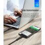 BASEUS kryt s batériou 3500 mAh pre iPhone X – čierny
