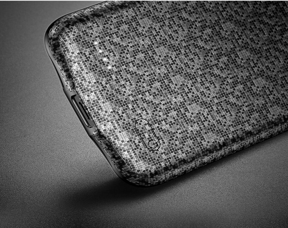 BASEUS kryt s batériou 3500 mAh pre iPhone X – čierny
